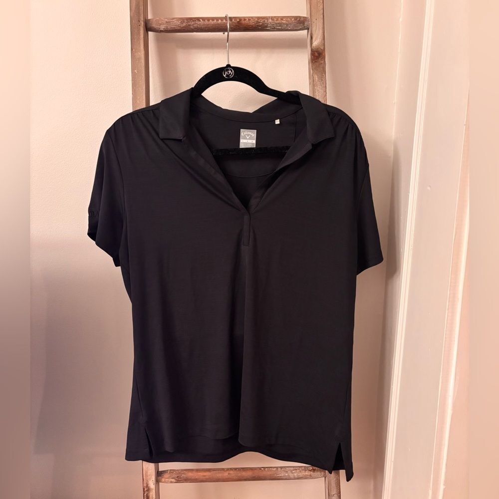 Callaway Women's Black Button Down Shirt